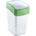 CURVER Odpadkový kôš Flipbin, 65,3 x 29,4 x 37,6 cm, 50 l, zelený, 02172-706