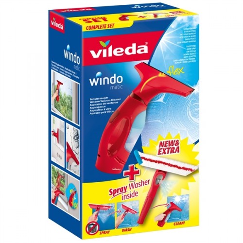 VILEDA Windomatic Complete set - vysávač + mop na okná 150583