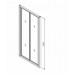 GELCO Sigma sprchové dvere dvojdielne zalamovacie 90, sklo číre SG1829