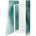 Roltechnik sprchové dvere CDZ2 900/1850 biela / transparent