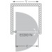 ROLTECHNIK Sprchové dvere ECDO1N/800 čierny elox/transparent 562-8000000-05-02