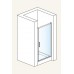 RONAL TOPP TOP-Line jednokrídlové dvere 90 cm, matný elox / Durlux TOPP09000122