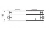 Radiátory Kermi typu 30 Line Compact Hygiene V 300 mm