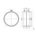 PROTHERM manžeta M25I + spona U25I 0020064558