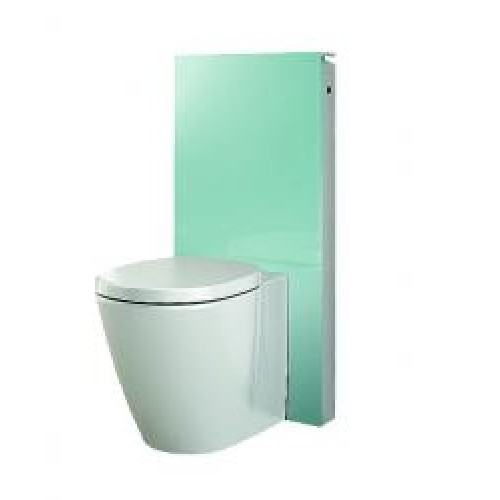 GEBERIT Monolith modul pre stojace wc, zelené matné / biely plast 131.003.SL.1