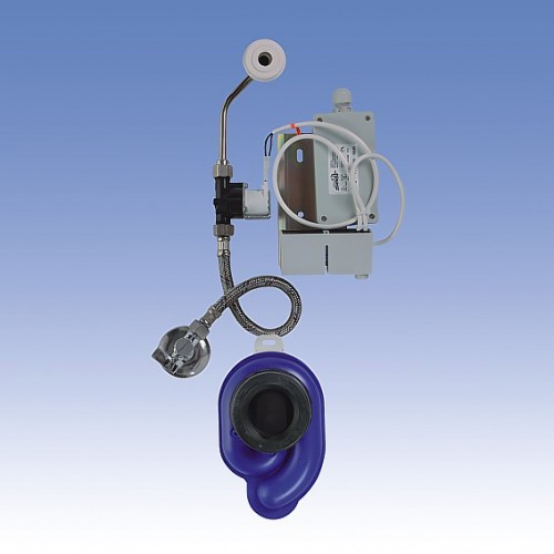 SANELA Radar. splachovač SLP 53RZ na lište pre pisoár APOLLO a TAURUS, integr. zdroj 01535
