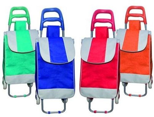 BRILANZ Nákupná taška na kolieskach 95x36x30 cm zelená 01800120