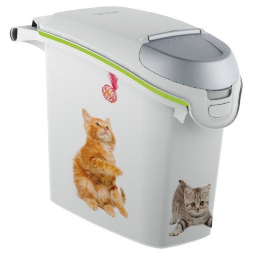VÝPREDAJ CURVER Kontajner na 6kg/15L suchého krmiva MAČKY, R__03883-P71 PRASKLINA