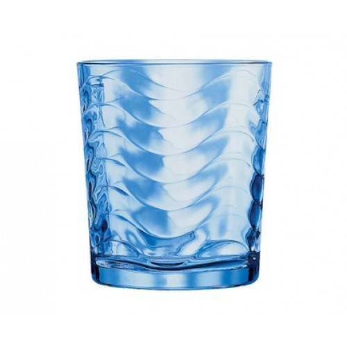 BANQUET Blue Wave poháre na whisky, 260ml, 6ks, 04NB509B6-A