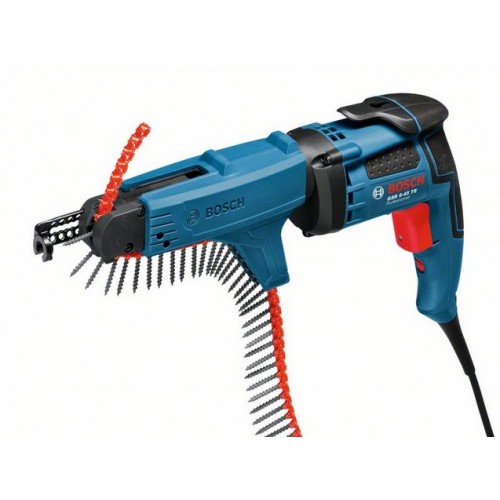 BOSCH GSR 6-45 TE + MA 55 skrutkovač s hĺbkovým dorazom + zásobník 0601445101