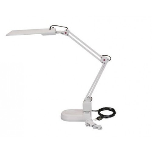 VETRO-PLUS Fit úsporná stolová lampa biela 09DPL023AW
