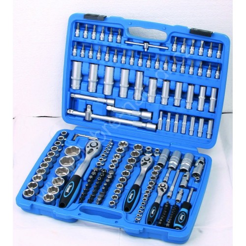 Gola sada 1/4" + 3/8" + 1/2 ", Super-Lock 4 - 32 mm, 171 dielov, 100-00112 Gola sada 1/4" + 3/8" + 1/2 ", Super-Lock 4 - 32 mm, 171 dielov, 100-00112