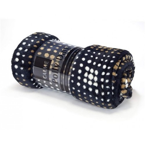 VETRO-PLUS Deka mikrovlákno Polly, 140x200cm, dekor tmavý 1011MP004