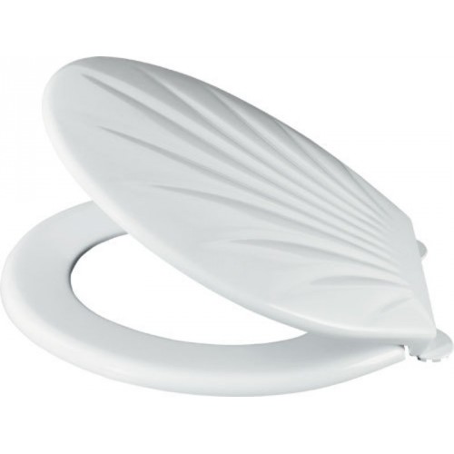 SAPHO 1016 MUŠĽA WC sedátko, Duroplast, biela