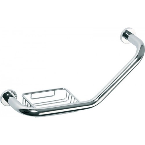 SAPHO OMEGA ECONOMY 102307032 madlo lomené s mydlovničkou 430mm, chróm