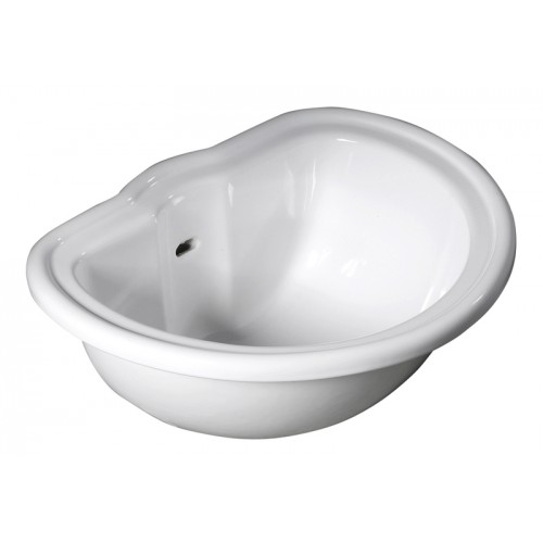 SAPHO RETRO 103101 keramické umývadlo 46x38cm, zapustené