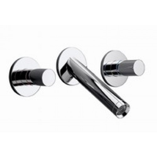 Hansgrohe AXOR STARCK Trojotvorová umývadlová armatúra pod omietku DN15, chróm 10313000