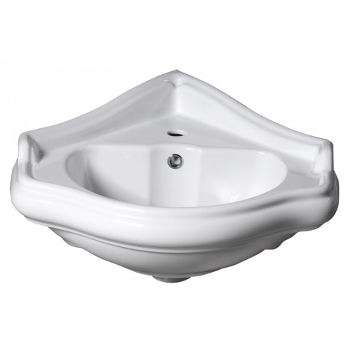 SAPHO RETRO 103201 keramické umývadlo 57,5 x58cm, rohové