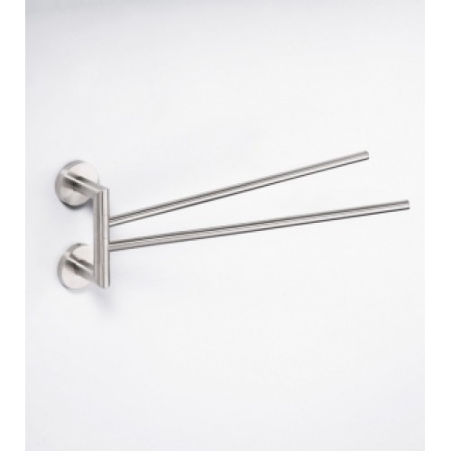 SAPHO NEO 104204105 otočný držiak na uteráky dvojitý 400mm, brúsená nerez