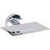 SAPHO OMEGA 104208082 mydelnička obdĺžniková s otvormi, chróm