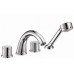 Hansgrohe AXOR STARCK štvorotvorová armatúra na vaňový sokel DN15, chróm 10451000