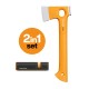 Fiskars X-series X13 ľahká sekera + ostrič nožov a sekier Xsharp 1075437