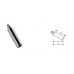 Hansgrohe AXOR STARCK Predĺženie výtoku 60 mm, chróm 10981000