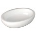 SAPHO SISTEMA keramické umývadlo oválne bez prepadu 60x42cm, biela 10AR65060