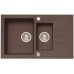 ALVEUS ROCK 70 kuchyský drez, 780x480 mm granital plus Chocolate 03 1107851