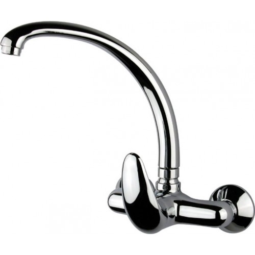 SAPHO Axus 1112-133 nástenná batéria s vysokou hubicou