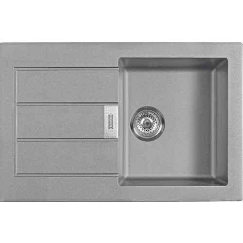 Franke Sirius SID 611-78 780x500 mm, tectonitový drez sivý 114.0494.830 Franke Sirius SID 611-78 780x500 mm, tectonitový drez sivý 114.0494.830