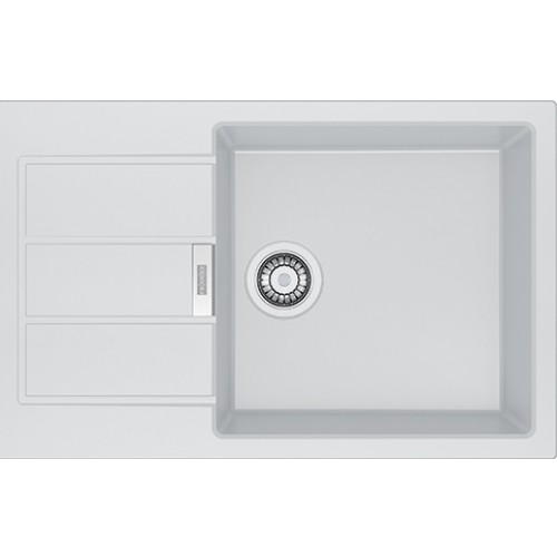Franke Sirius SID 611-78/45 BB, 780x500 mm, Tectonitový drez, Biela 114.0504.169 Franke Sirius SID 611-78/45 BB, 780x500 mm, Tectonitový drez, Biela 114.0504.169