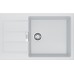 Franke Sirius SID 611-78/45 BB, 780x500 mm, Tectonitový drez, Biela 114.0504.169
