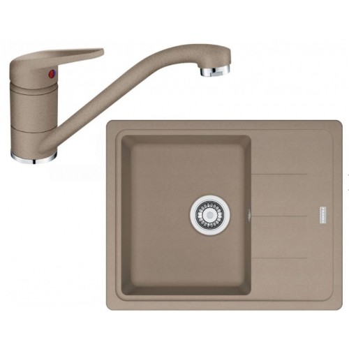 Franke SET G66 Granitový drez BFG 611-62 Kašmír + Batéria FC 9541 Kašmír, 114.0510.423