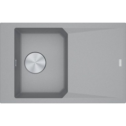 Franke FX FXG 611-78, 780x500 mm, Granitový drez, Sivý kameň 114.0540.828 Franke FX FXG 611-78, 780x500 mm, Granitový drez, Sivý kameň 114.0540.828