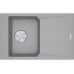 Franke FX FXG 611-78, 780x500 mm, Granitový drez, Sivý kameň 114.0540.828