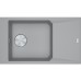 Franke FX FXG 611-86, 860x500 mm, Granitový drez, Sivý kameň 114.0540.929