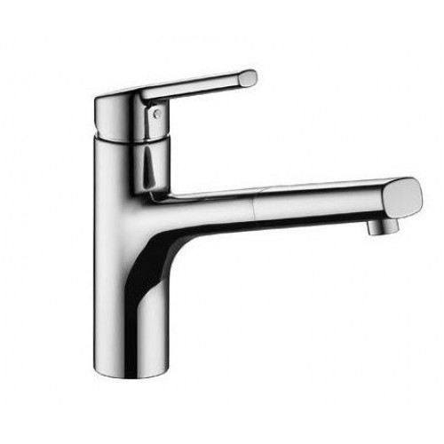 Franke KWC Luna-E Drezová batéria s vyťahovacou koncovkou, Chróm 115.0457.316