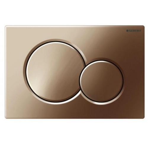 Geberit Sigma01 ovládacie tlačidlo, plast, Mosadzná 115.770.DT.5