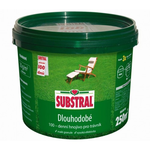 SUBSTRAL 100 denné hnojivo pre trávnik 5 kg 1210102 SUBSTRAL 100 denné hnojivo pre trávnik 5 kg 1210102