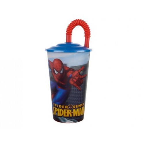 BANQUET pohárik 600ml s viečkom, Spidermann L 1214SP38888 BANQUET pohárik 600ml s viečkom, Spidermann L 1214SP38888