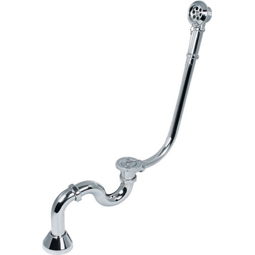 POLYSAN Vaňová súprava vrátane sifónu RECTIME, chrómN