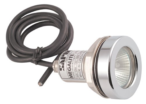 Halogénová lampa 12V/50W, chróm POLYSAN