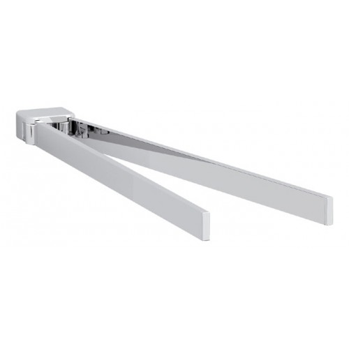SAPHO EVEREST Otočný držiak uterákov dvojitý 360mm, chróm 1313-21 SAPHO EVEREST Otočný držiak uterákov dvojitý 360mm, chróm 1313-21