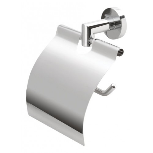 SAPHO CIRCLE 1320-07 Držiak na toaletný papier s krytom, chróm