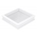 SAPHO RETRO 133801 keramická sprchová vanička, štvorec 90x90x20cm