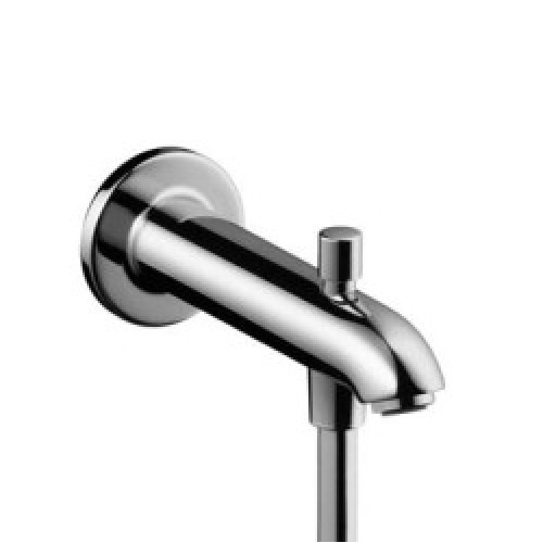 Hansgrohe Vaňový výtok E / S 228 mm s prepínačom, chróm 13424000
