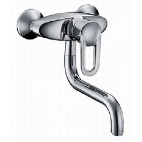 Hansgrohe METROPOL E pák. kuchynská armatúra DN15 pre montáž na stenu, chróm 14840000