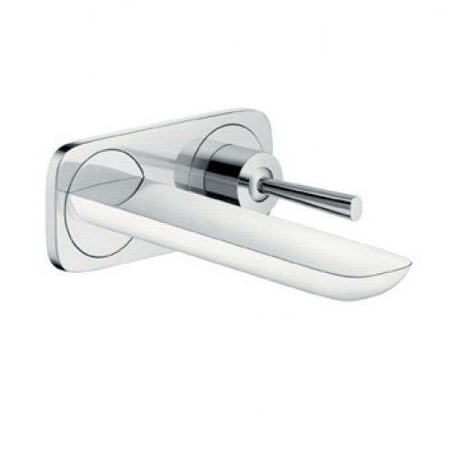 Hansgrohe PuraVida Páková umývadlová batéria pod omietku, biela / chróm 15084400