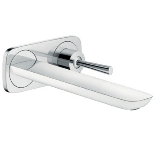 Hansgrohe PuraVida Páková umývadlová batéria pod omietku, biela / chróm 15085400